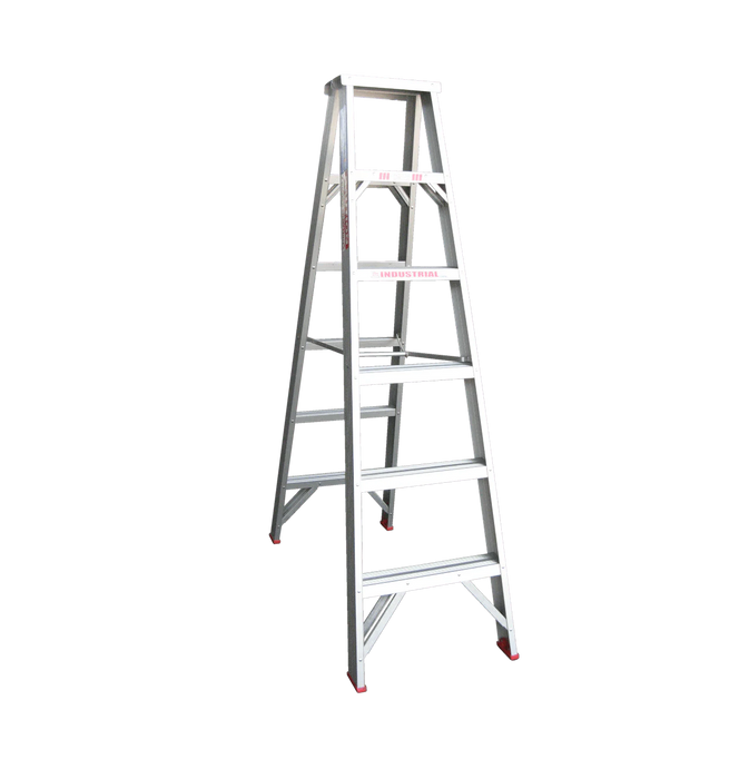INDALEX Tradesman Aluminium Double Sided Step Ladder 6FT 1.8M