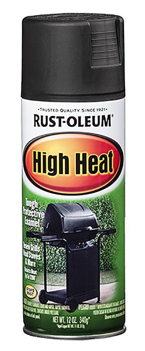 RUSTOLEUM HIGH HEAT BBQ BLACK SPRAY 7778830 12OZ