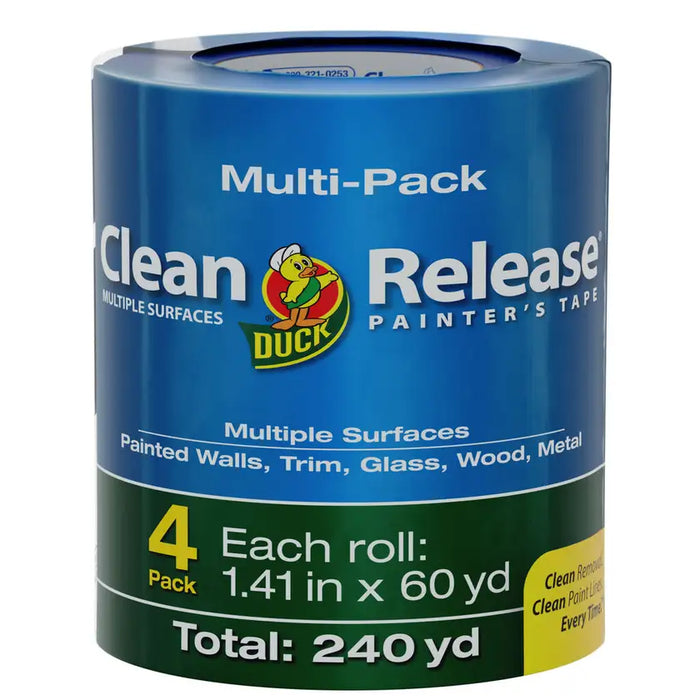 Duck Clean Release Painter's Tape Blue Packs