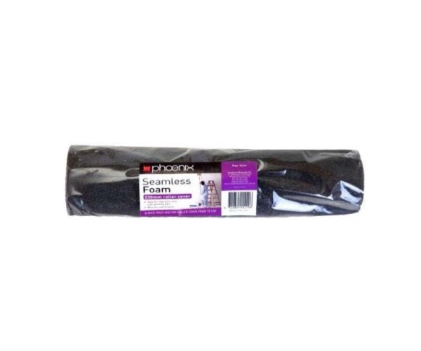 Phoenix Black Foam Roller Cover - Seamless