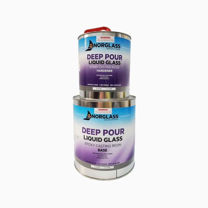 Norglass Deep Pour Liquid Glass Kit