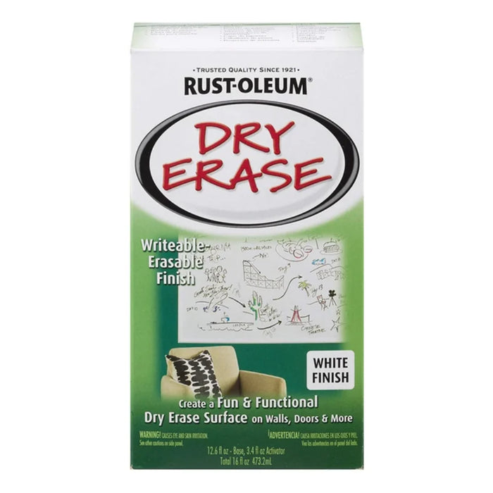 Rust-Oleum Whiteboard Dry Erase White Kit
