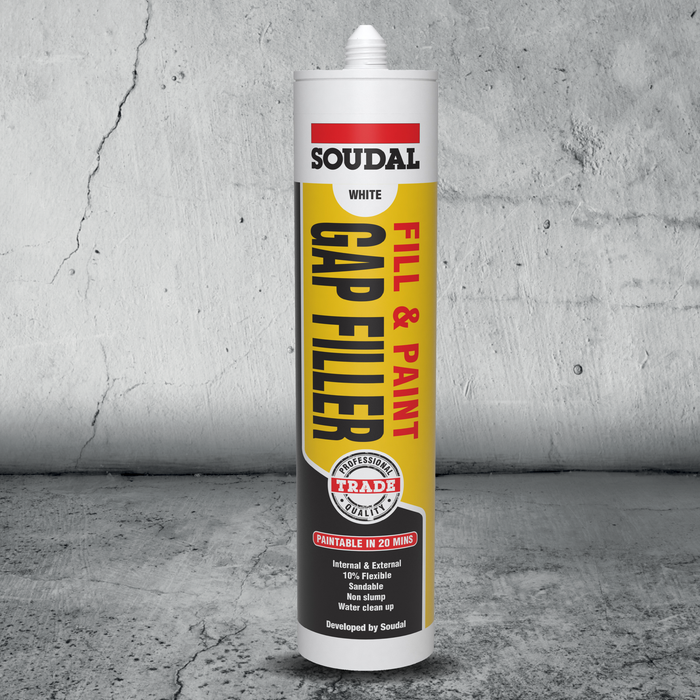 Soudal Fill & Paint Gap Filler 300ml