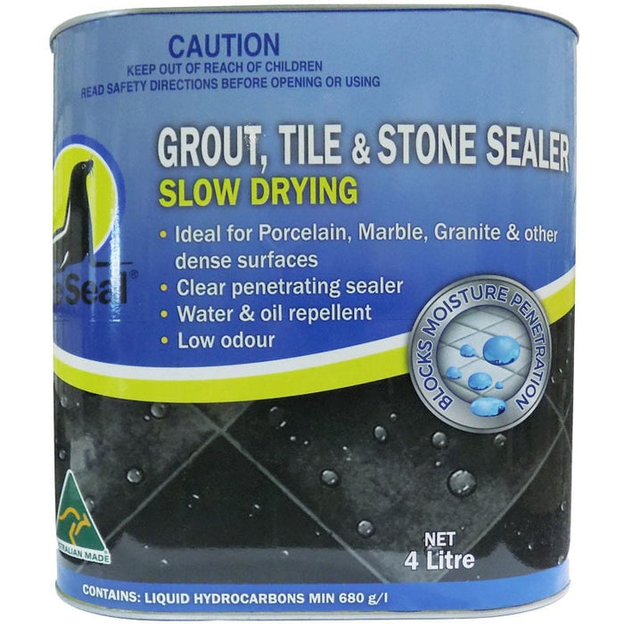 Grout, Tile & Stone Sealer Slow Drying