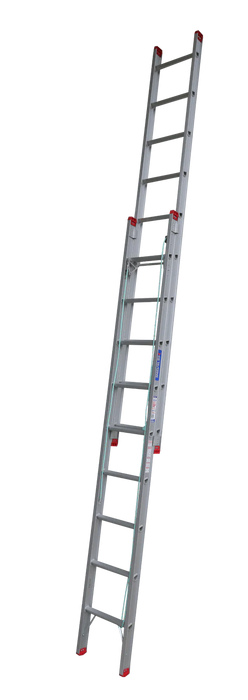 INDALEX Tradesman Aluminium Extension Ladder 2.9M-4.9M 16FT