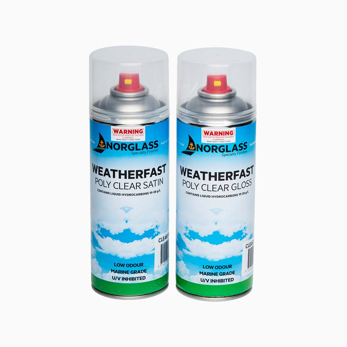 Norglass Weatherfast Poly Clear Gloss & Satin 300g