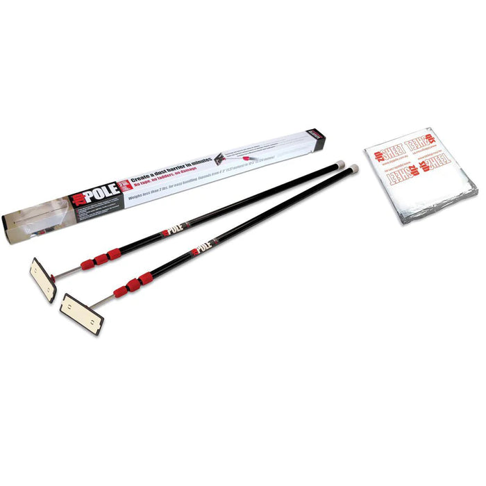 Zippole Enclosure Starter Kit 2 Poles + 4M Sheet