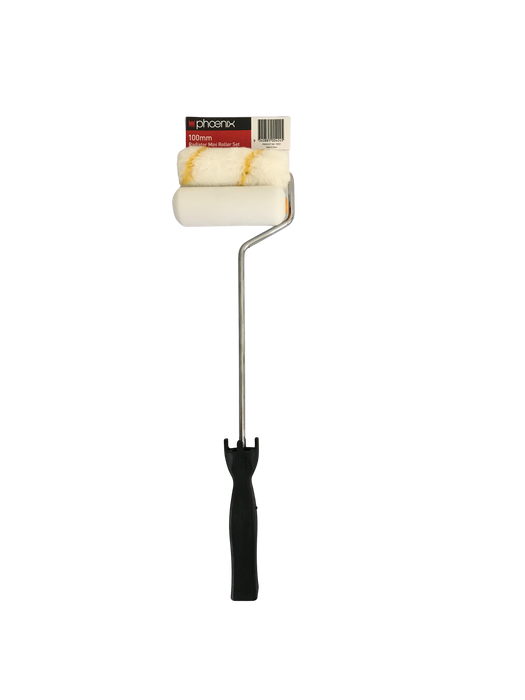 Phoenix 100mm Mini Roller Frame With Fabric & Foam Sleeve