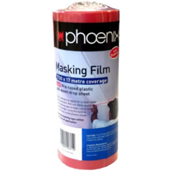 Phoenix Masking Film 2700mm X 17m - With Dispenser