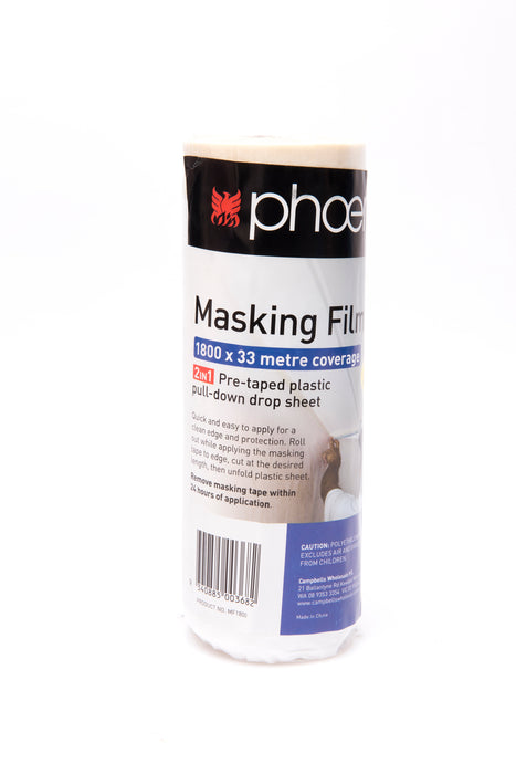 Phoenix Masking Film 1800mm X 33m - Refill