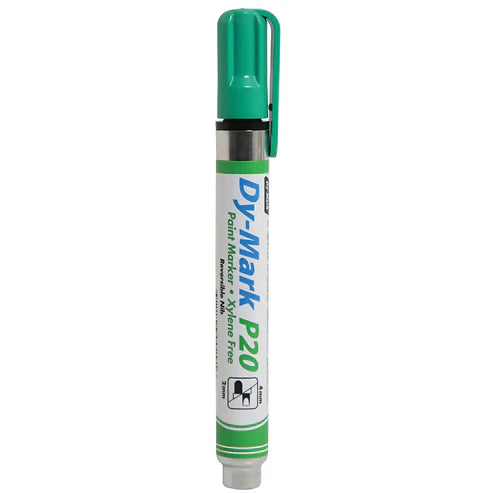 Paint Marker P20 Reversible Bullet/Chisel Tip - 12 Pack