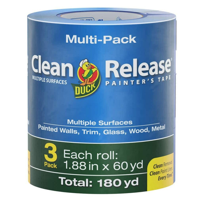 Duck Clean Release Painter's Tape Blue Packs