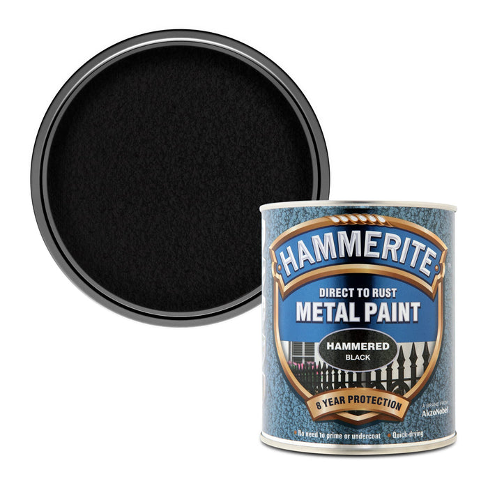 Hammerite Direct to Rust Metal Paint – Hammered Finish 750ml