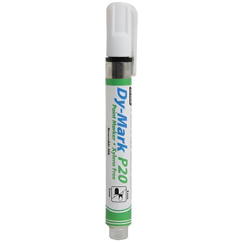 Paint Marker P20 Reversible Bullet/Chisel Tip - 12 Pack