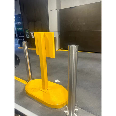 Surface Mount Bollard - 140mm - Stainless Steel