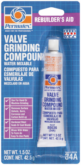 Permatex 80036 Valve Grinding Compound Cd 42.5g
