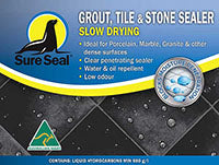 Grout, Tile & Stone Sealer Slow Drying