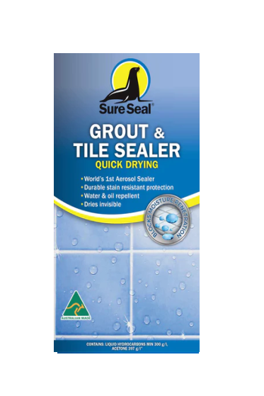 Grout & Tile Sealer Quick Drying Aerosol 300gm