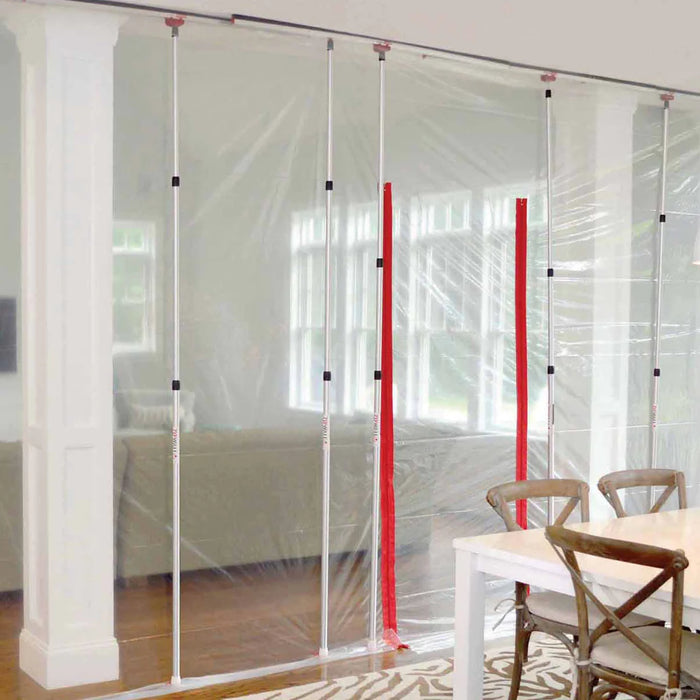 Zippole Enclosure Starter Kit 2 Poles + 4M Sheet