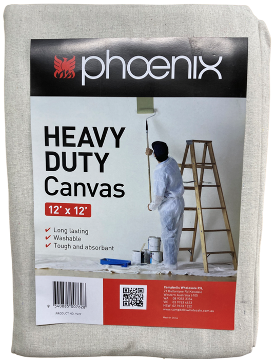 Phoenix Heavy Duty Canvas Drop Sheet