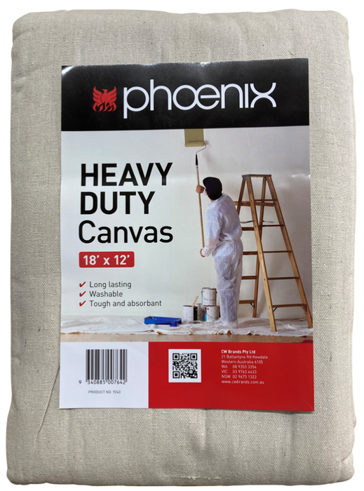 Phoenix Heavy Duty Canvas Drop Sheet