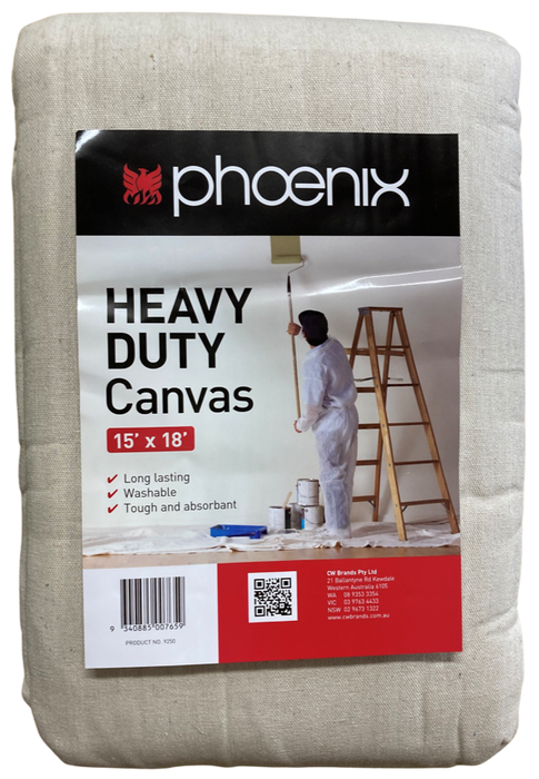 Phoenix Heavy Duty Canvas Drop Sheet